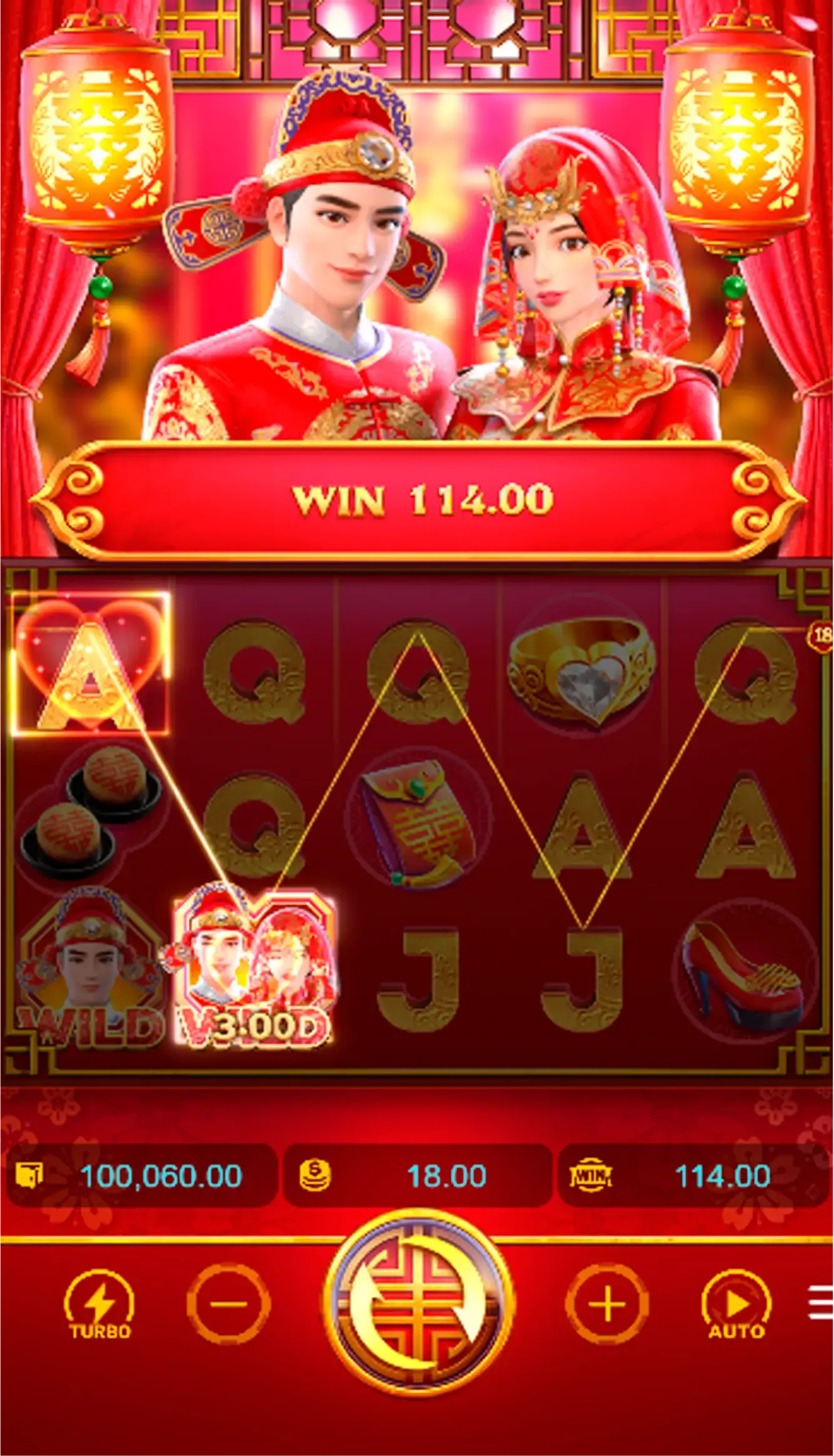 Slot Double Fortune com símbolo duplo e giro bônus ativado no Esportes da Sorte