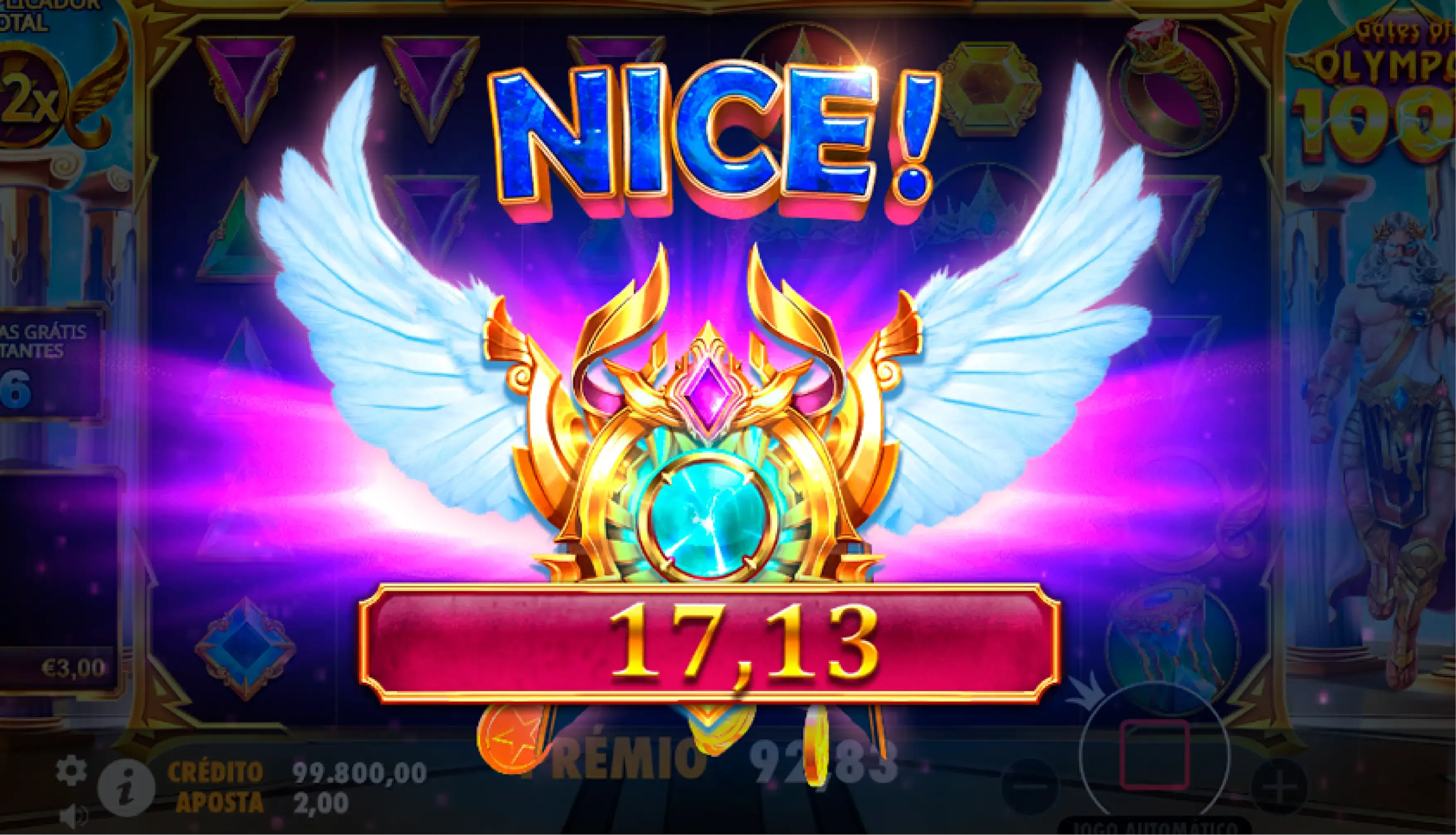 Gates of Olympus 1000 slot com Zeus e multiplicador máximo no Esportes da Sorte