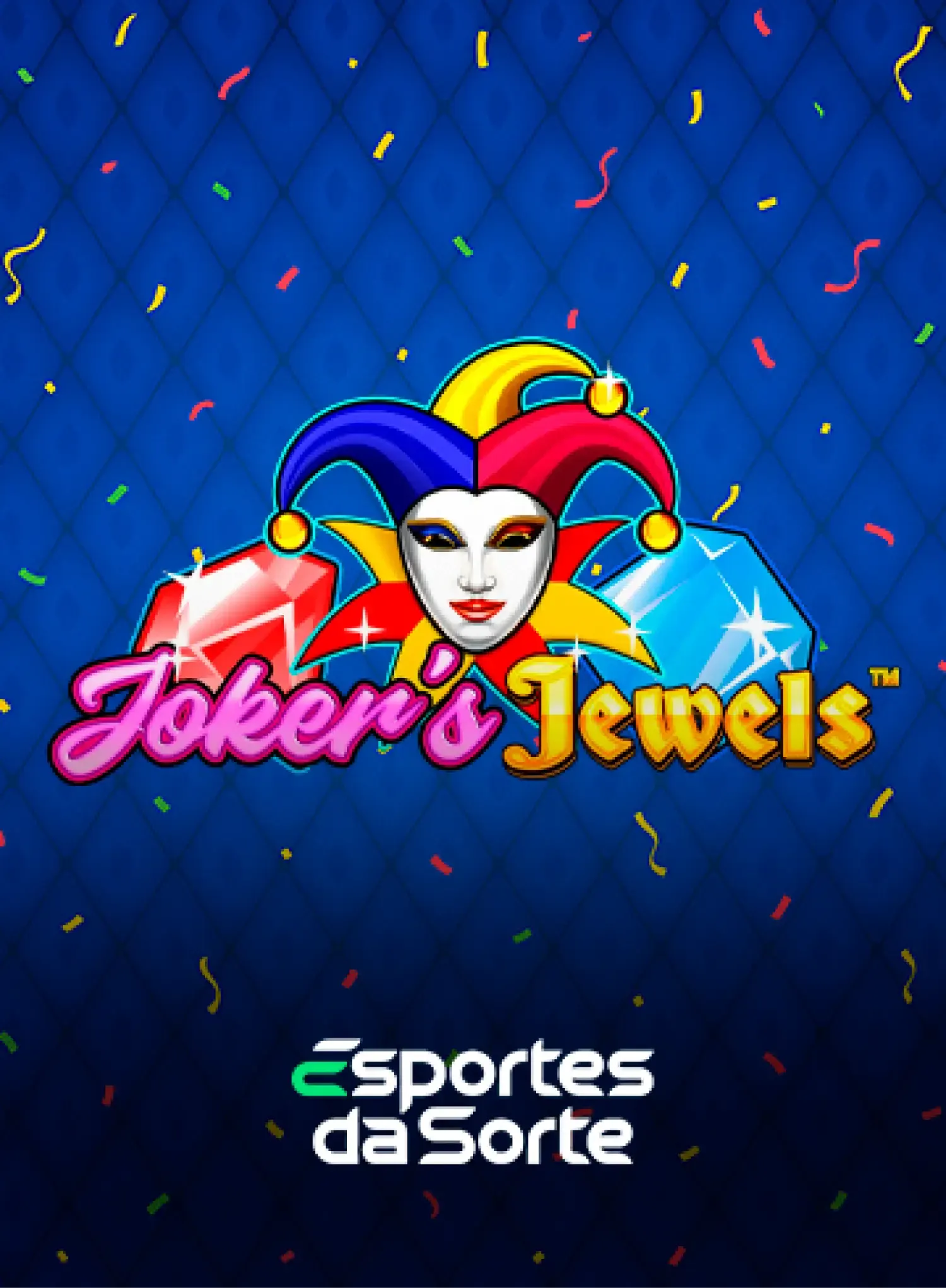 Slot Joker’s Jewels com símbolo bônus fora das linhas no Esportes da Sorte